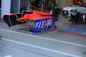 World © Octane Photographic Ltd. Manor Marussia F1 Team MR03B – William Stevens. Friday 3rd July 2015, F1 British GP Practice 1, Silverstone, UK. Digital Ref: 1327LB5D8668