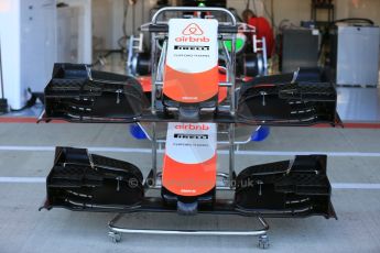 World © Octane Photographic Ltd. Manor Marussia F1 Team MR03B – Roberto Merhi. Friday 3rd July 2015, F1 British GP Practice 1, Silverstone, UK. Digital Ref: 1327LB5D8678