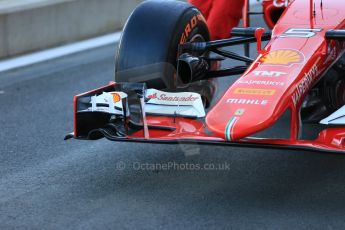 World © Octane Photographic Ltd. Scuderia Ferrari SF15-T– Sebastian Vettel. Friday 3rd July 2015, F1 British GP Practice 1, Silverstone, UK. Digital Ref: 1327LB5D8688
