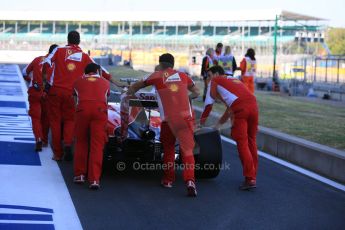 World © Octane Photographic Ltd. Scuderia Ferrari SF15-T– Sebastian Vettel. Friday 3rd July 2015, F1 British GP Practice 1, Silverstone, UK. Digital Ref: 1327LB5D8694