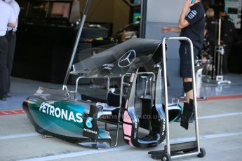 World © Octane Photographic Ltd. Mercedes AMG Petronas F1 W06 Hybrid. Friday 3rd July 2015, F1 Practice 1, Silverstone, UK. Digital Ref: 1327LB5D8744