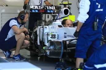 World © Octane Photographic Ltd. Williams Martini Racing FW37 Development Driver– Susie Wolff. Friday 3rd July 2015, F1 British GP Practice 1, Silverstone, UK. Digital Ref: 1327LB5D8790