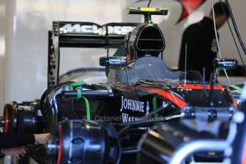 World © Octane Photographic Ltd. McLaren Honda MP4/30 - Jenson Button. Friday 3rd July 2015, F1 British GP Practice 1, Silverstone, UK. Digital Ref: 1327LB5D8827