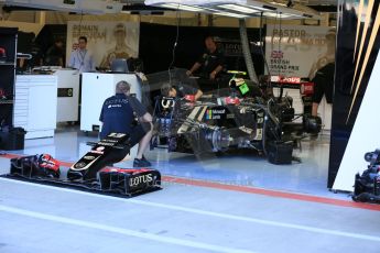 World © Octane Photographic Ltd. Lotus F1 Team E23 Hybrid – Pastor Maldonado. Friday 3rd July 2015, F1 British GP Practice 1, Silverstone, UK. Digital Ref: 1327LB5D8845