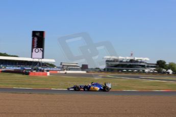 World © Octane Photographic Ltd. Sauber F1 Team C34-Ferrari – Felipe Nasr. Friday 3rd July 2015, F1 British GP Practice 1 Silverstone, UK. Digital Ref: 1327LB5D8897