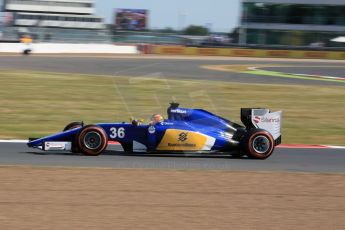 World © Octane Photographic Ltd. Sauber F1 Team Reserve Driver– Raffaele Marciello. Friday 3rd July 2015, F1 British GP Practice 1 Silverstone, UK. Digital Ref: 1327LB5D8945