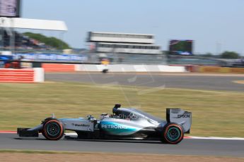World © Octane Photographic Ltd. Mercedes AMG Petronas F1 W06 Hybrid – Lewis Hamilton. Friday 3rd July 2015, F1 British GP Practice 1, Silverstone, UK. Digital Ref: 1327LB5D8978