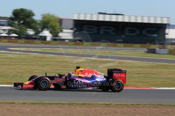 World © Octane Photographic Ltd. Infiniti Red Bull Racing RB11 – Daniel Ricciardo. Friday 3rd July 2015, F1 GP Practice 1, Silverstone, UK. Digital Ref: 1327LB5D9078