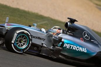 World © Octane Photographic Ltd. Mercedes AMG Petronas F1 W06 Hybrid – Lewis Hamilton. Friday 3rd July 2015, F1 British GP Practice 2, Silverstone, UK. Digital Ref: 1328LB1D4416