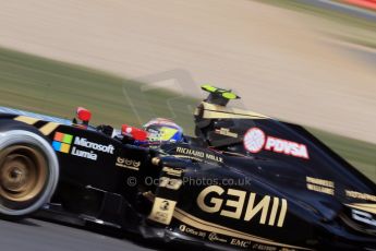 World © Octane Photographic Ltd. Lotus F1 Team E23 Hybrid – Pastor Maldonado. Friday 3rd July 2015, F1 British GP Practice 2, Silverstone, UK. Digital Ref: 1328LB1D4440