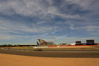 World © Octane Photographic Ltd. Lotus F1 Team E23 Hybrid – Romain Grosjean. Friday 3rd July 2015, F1 British GP Practice 2, Silverstone, UK. Digital Ref: 1328LB5D9147