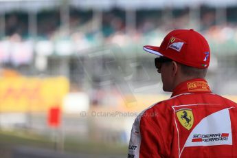 World © Octane Photographic Ltd. Scuderia Ferrari SF15-T– Kimi Raikkonen. Saturday 4th July 2015, F1 British GP Practice 3, Silverstone, UK. Digital Ref: 1334LB1D4788