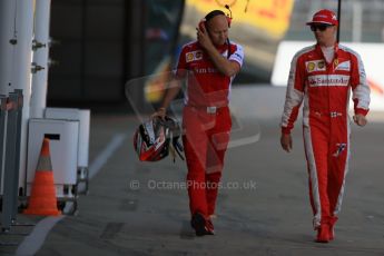 World © Octane Photographic Ltd. Scuderia Ferrari SF15-T– Kimi Raikkonen. Saturday 4th July 2015, F1 British GP Practice 3, Silverstone, UK. Digital Ref: 1334LB1D4803