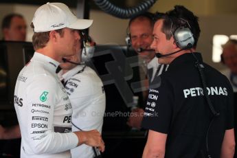 World © Octane Photographic Ltd. Mercedes AMG Petronas F1 W06 Hybrid – Nico Rosberg. Saturday 4th July 2015, F1 Practice 3, Silverstone, UK. Digital Ref: 1334LB1D4839