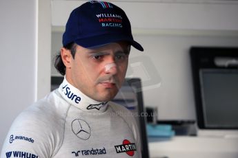 World © Octane Photographic Ltd. Williams Martini Racing FW37 – Felipe Massa. Saturday 4th July 2015, F1 British GP Practice 3, Silverstone, UK. Digital Ref: 1334LB1D4875