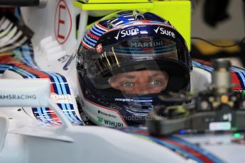 World © Octane Photographic Ltd. Williams Martini Racing FW37 – Valtteri Bottas. Saturday 4th July 2015, F1 British GP Practice 3, Silverstone, UK. Digital Ref: 1334LB1D4875