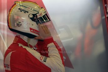 World © Octane Photographic Ltd. Scuderia Ferrari SF15-T– Sebastian Vettel. Saturday 4th July 2015, F1 British GP Practice 3, Silverstone, UK. Digital Ref: 1334LB1D4875