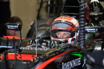 World © Octane Photographic Ltd. McLaren Honda MP4/30 - Jenson Button. Saturday 4th July 2015, F1 British GP Practice 3, Silverstone, UK. Digital Ref: 1334LB1D4908