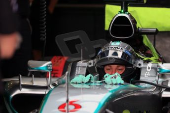 World © Octane Photographic Ltd. Mercedes AMG Petronas F1 W06 Hybrid – Nico Rosberg. Saturday 4th July 2015, F1 Practice 3, Silverstone, UK. Digital Ref: World © Octane Photographic Ltd. Sahara Force India VJM08 – Sergio Perez. Saturday 4th July 2015, F1 British GP Practice 3, Silverstone, UK. Digital Ref: