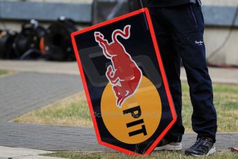 World © Octane Photographic Ltd. Infiniti Red Bull Racing - Pit board. Saturday 4th July 2015, F1 British GP Practice 3, Silverstone, UK. Digital Ref: 1334LB1D5199