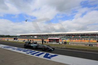 World © Octane Photographic Ltd. Mercedes AMG Petronas F1 W06 Hybrid – Nico Rosberg. Saturday 4th July 2015, F1 Practice 3, Silverstone, UK. Digital Ref: 1334LB5D9363