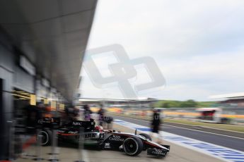 World © Octane Photographic Ltd. Sahara Force India VJM08 – Nico Hulkenberg. Saturday 4th July 2015, F1 British GP Practice 3, Silverstone, UK. Digital Ref: 1334LB1D5225