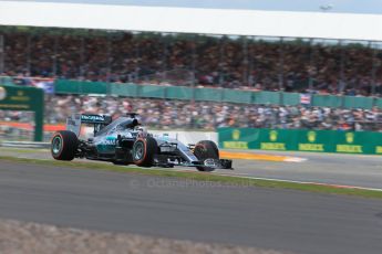 World © Octane Photographic Ltd. Mercedes AMG Petronas F1 W06 Hybrid – Lewis Hamilton. Saturday 4th July 2015, F1 British GP Qualifying, Silverstone, UK. Digital Ref: 1335LB1D5291