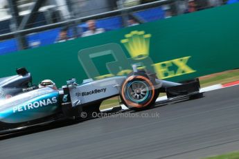 World © Octane Photographic Ltd. Mercedes AMG Petronas F1 W06 Hybrid – Lewis Hamilton. Saturday 4th July 2015, F1 British GP Qualifying, Silverstone, UK. Digital Ref: 1335LB1D5336