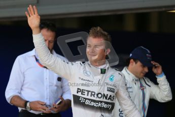 World © Octane Photographic Ltd. Mercedes AMG Petronas F1 W06 Hybrid – Nico Rosberg. Saturday 4th July 2015, F1 Qualifying, Silverstone, UK. Digital Ref: 1335LB1D5610