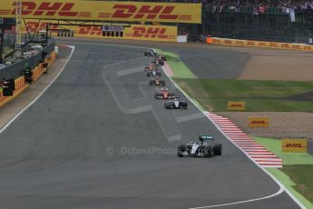 World © Octane Photographic Ltd. Williams Martini Racing FW37 – Felipe Massa. Sunday 5th July 2015, F1 British GP Race, Silverstone, UK. Digital Ref: 1341LB1D6578