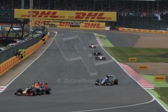 World © Octane Photographic Ltd. Infiniti Red Bull Racing RB11 – Daniel Ricciardo. Sunday 5th July 2015, F1 GP Race, Silverstone, UK. Digital Ref: 1341LB1D6583