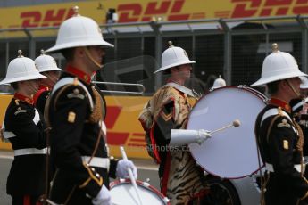 World © Octane Photographic Ltd. Sunday 5th July 2015, F1 British GP Race - Grid, Silverstone, UK. Digital Ref: 1340LB1D6324