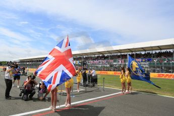 World © Octane Photographic Ltd. Sunday 5th July 2015, F1 British GP Race - Grid, Silverstone, UK. Digital Ref: 1340LB5D9821