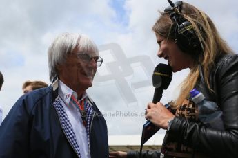 World © Octane Photographic Ltd. Bernie Ecclestone. Sunday 5th July 2015, F1 British GP F1 Race - Grid, Silverstone, UK. Digital Ref: 1340LB5D9944