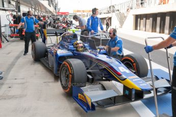 World © Octane Photographic Ltd. Friday 3rd July 2015. Carlin – Johnny Cecotto. GP2 Practice – Silverstone, UK. Digital Ref. : 1329JM1D3209