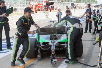 World © Octane Photographic Ltd. Friday 3rd July 2015. Status Grand Prix – Richie Stanaway. GP2 Practice – Silverstone, UK. Digital Ref. : 1329JM1D3215