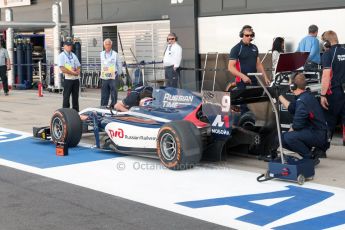 World © Octane Photographic Ltd. Friday 3rd July 2015. Russian Time – Mitch Evans. GP2 Practice – Silverstone, UK. Digital Ref. : 1329JM1D3220