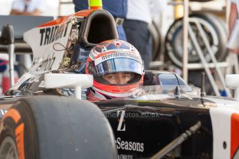 World © Octane Photographic Ltd. Friday 3rd July 2015. Trident – Rene Binder. GP2 Practice – Silverstone, UK. Digital Ref. : 1329JM1D3856