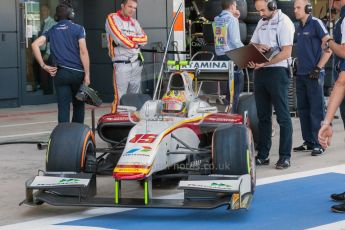 World © Octane Photographic Ltd. Friday 3rd July 2015. Campos Racing – Rio Haryanto. GP2 Practice – Silverstone, UK. Digital Ref. : 1329JM1D3862