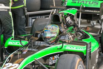 World © Octane Photographic Ltd. Friday 3rd July 2015. Status Grand Prix – Marlon Stockinger. GP2 Practice – Silverstone, UK. Digital Ref. : 1329JM1D3873