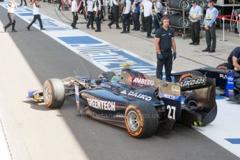 World © Octane Photographic Ltd. Friday 3rd July 2015. Daiko Team Lazarus– Sergio Canamasas. GP2 Practice – Silverstone, UK. Digital Ref. : 1329JM1D3882