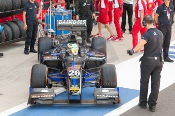 World © Octane Photographic Ltd. Friday 3rd July 2015. Daiko Team Lazarus– Natanael Berthon. GP2 Practice – Silverstone, UK. Digital Ref. : 1329JM1D3887