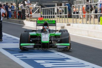 World © Octane Photographic Ltd. Friday 3rd July 2015. Status Grand Prix – Richie Stanaway. GP2 Practice – Silverstone, UK. Digital Ref. : 1329JM1D3897