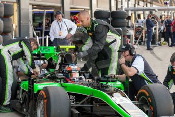 World © Octane Photographic Ltd. Friday 3rd July 2015. Status Grand Prix – Richie Stanaway. GP2 Practice – Silverstone, UK. Digital Ref. : 1329JM1D3904