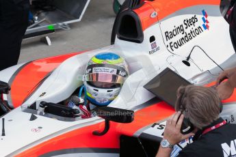 World © Octane Photographic Ltd. Friday 3rd July 2015. MP Motorsport – Oliver Rowland. GP2 Practice – Silverstone, UK. Digital Ref. : 1329JM1D3923