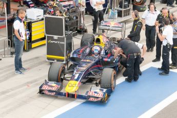 World © Octane Photographic Ltd. Friday 3rd July 2015. DAMS – Pierre Gasly. GP2 Practice – Silverstone, UK. Digital Ref. : 1329JM1D3924