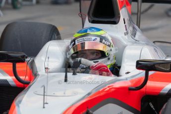 World © Octane Photographic Ltd. Friday 3rd July 2015. MP Motorsport – Oliver Rowland. GP2 Practice – Silverstone, UK. Digital Ref. : 1329JM1D3940