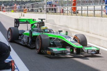 World © Octane Photographic Ltd. Friday 3rd July 2015. Status Grand Prix – Marlon Stockinger. GP2 Practice – Silverstone, UK. Digital Ref. : 1329JM1D3956