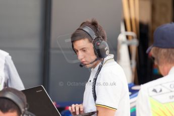 World © Octane Photographic Ltd. Friday 3rd July 2015. DAMS pit setup. GP2 Practice – Silverstone, UK. Digital Ref. : 1329JM1D4003