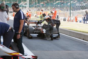 World © Octane Photographic Ltd. Friday 3rd July 2015. Hilmer Motorsport – Jon Lancaster. GP2 Practice – Silverstone, UK. Spain. Digital Ref. : 1329JM1D4066